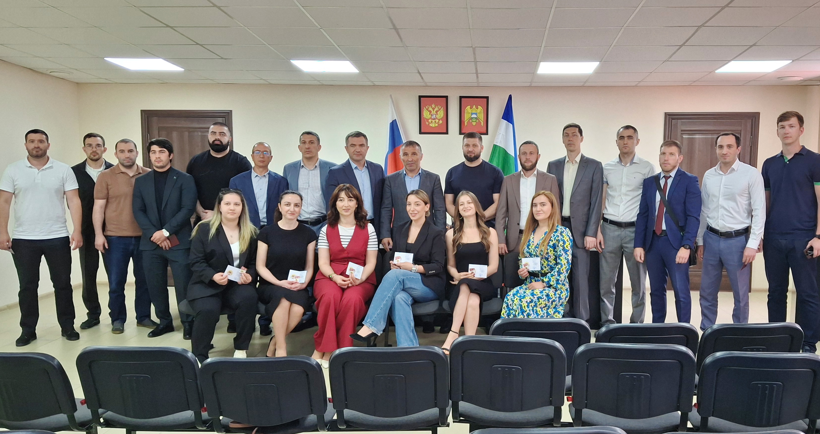 В Министерстве спорта КБР прошла церемония вручения золотых знаков отличия ГТО 