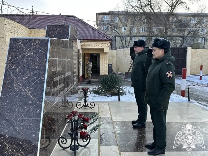 Кизлярский батальон махачкалинского соединения Росгвардии отметил годовщину образования