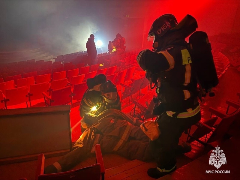 Учения в доме культуры