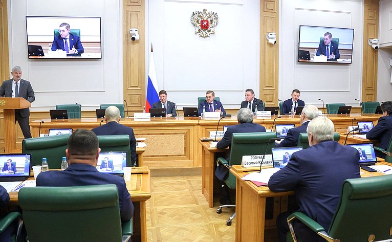 Парламентские слушания Комитета СФ по федеративному устройству, региональной политике, местному самоуправлению и делам Севера «Инновации и современные технологии в строительстве и жилищно-коммунальном хозяйстве»