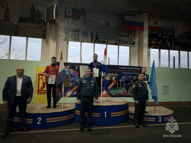 Юноши и девушки из пяти регионов сразились за Кубок Федерации пожарно-спасательного спорта