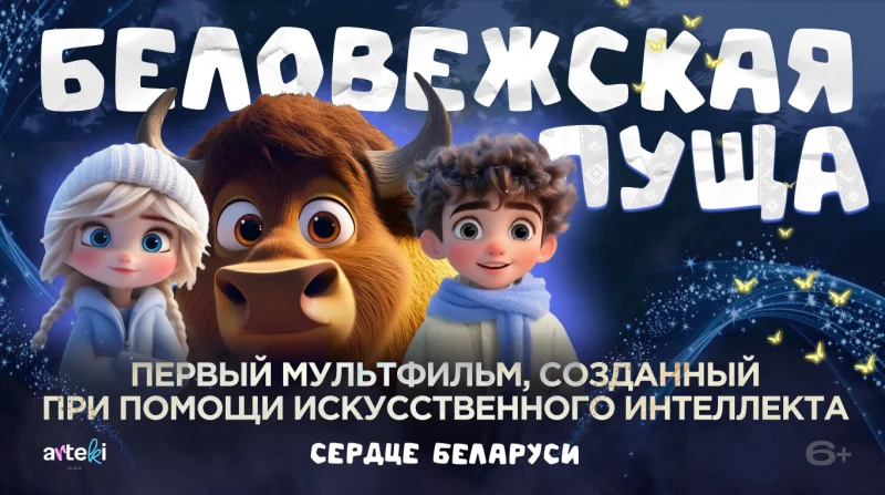 Мультфильм, созданный при помощи ИИ, – “Беловежская Пуща” – выходит в широкий прокат