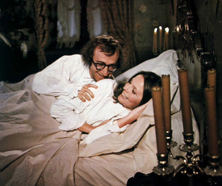 Вуди Аллен и Дайан Китон в фильме «Любовь и смерть»