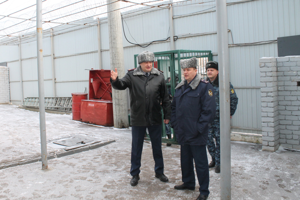Начальник института посетил с рабочим визитом учреждения УФСИН России по Воронежской области