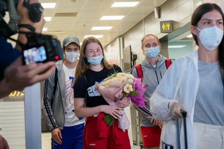 Марта Мартьянова получила травму в финале командного турнира Олимпиады-2020 в Токио: у нее были порваны три связки левой ноги. Источники говорят, что восстанавливали ее тогда в «Рубине»