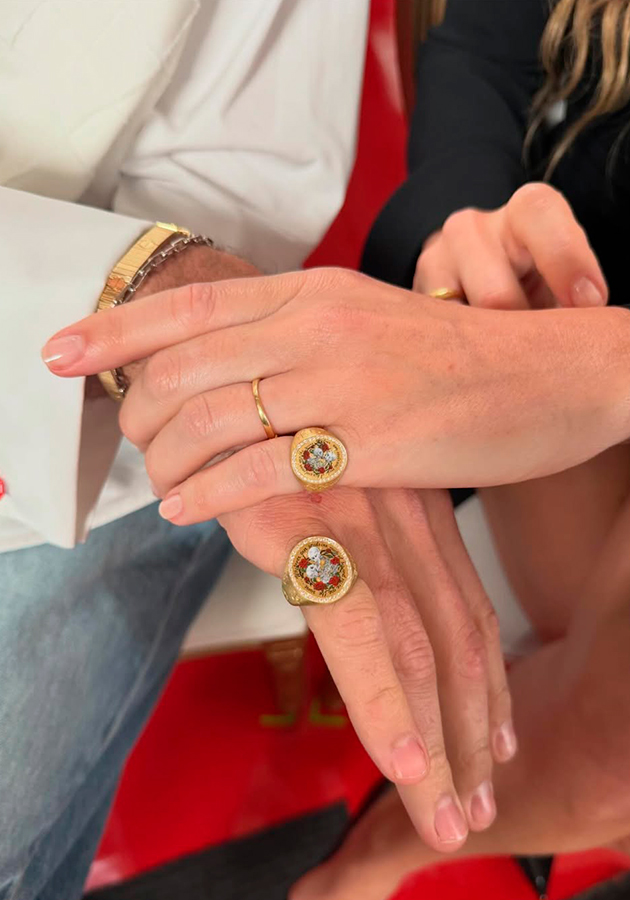 Парные кольца с черепами от Cece Jewellery