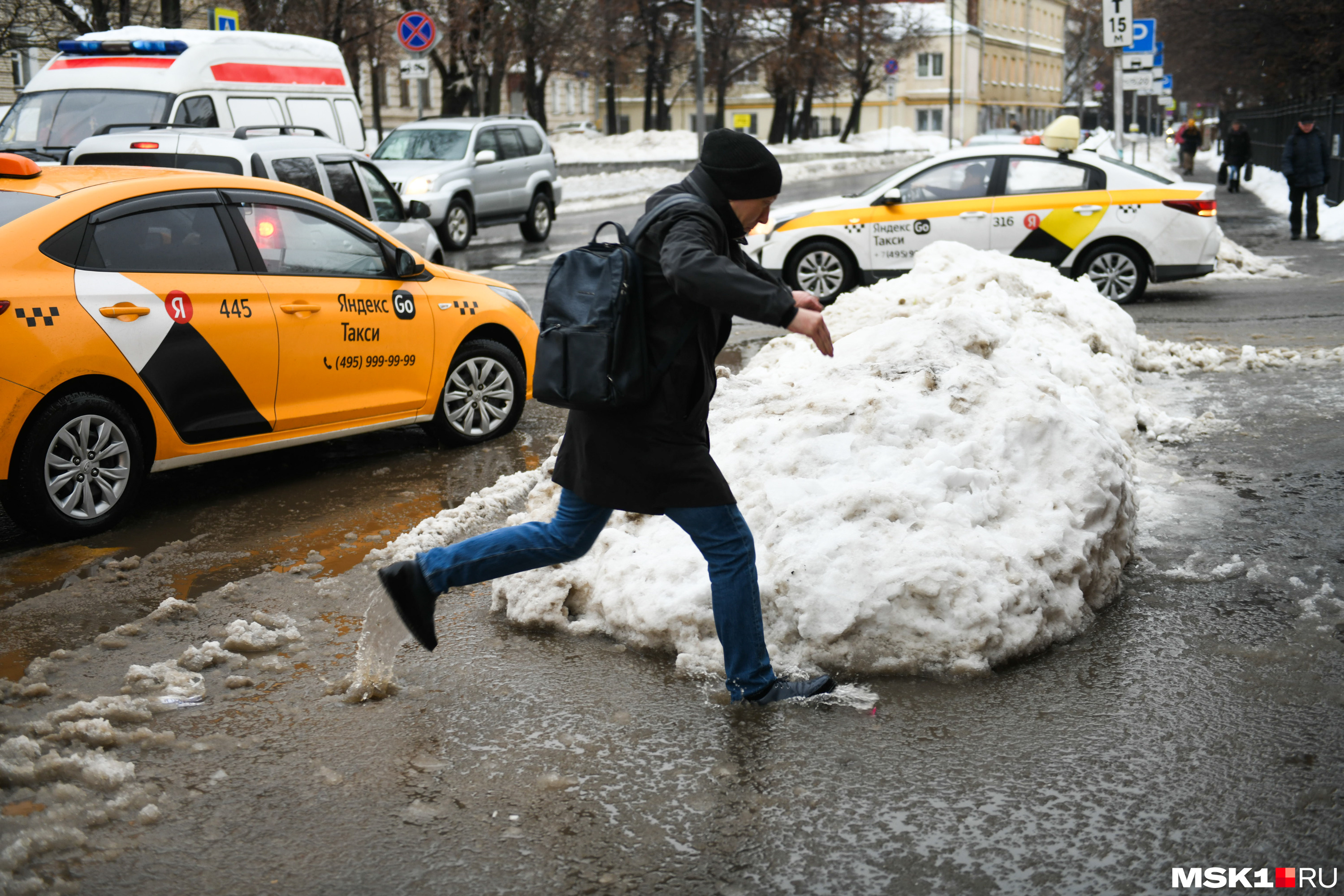 Такси в новогоднюю ночь