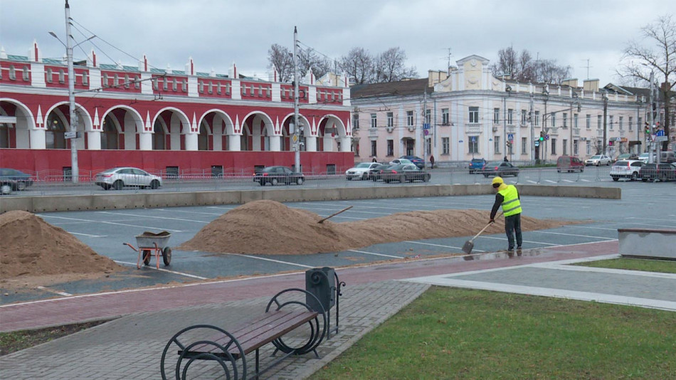 Площадь старый торг калуга фото