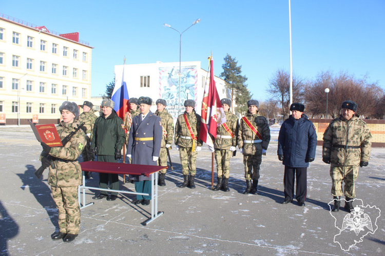 В Волгоградской области состоялась торжественная присяга росгвардейцев