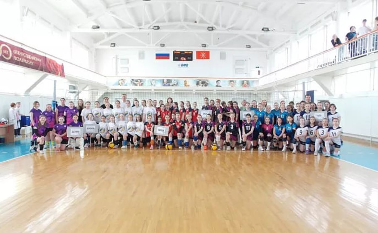 В Туле состоялось первенство города по волейболу