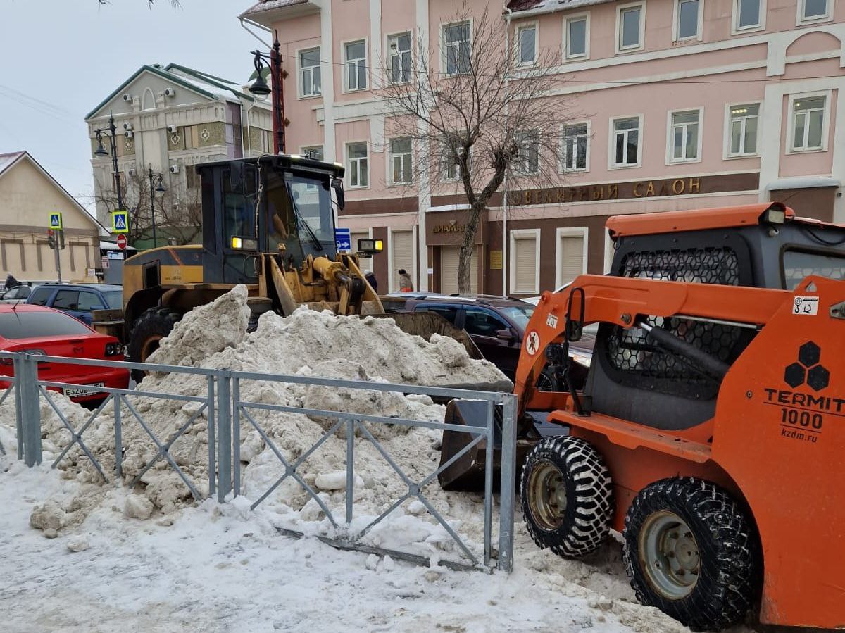 уборка снега Оренбург