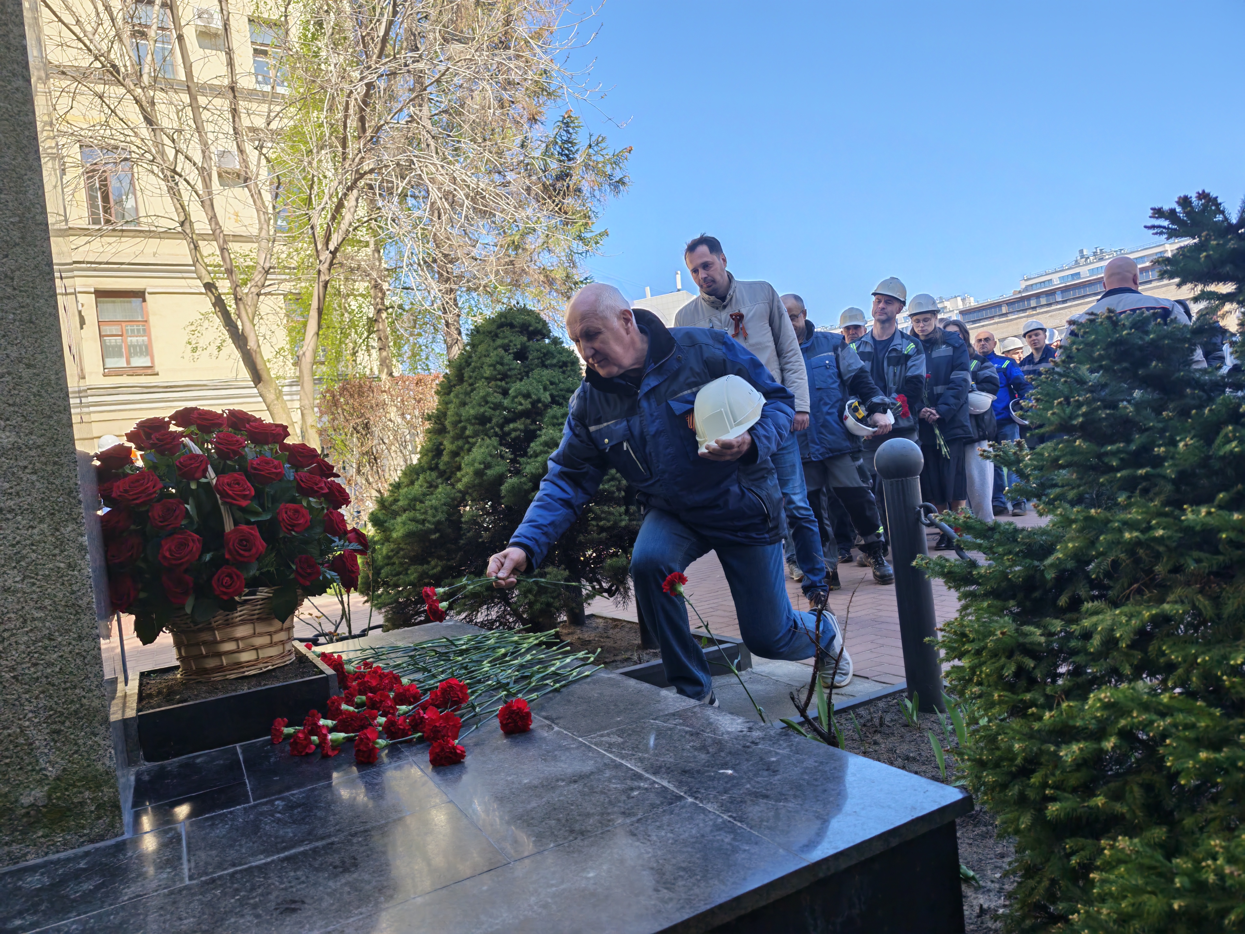 На Балтийском заводе ОСК прошли мероприятия, посвященные Дню Победы
