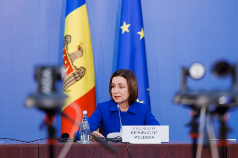 Президент Молдавии Майя Санду.