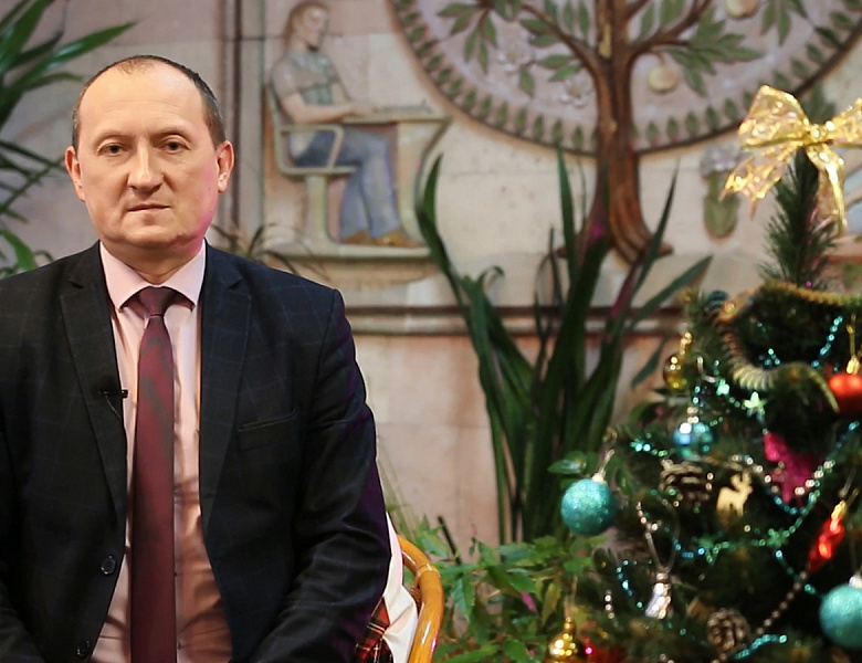 Поздравление С.А. Жидкова с наступающими Новым 2025 годом и Рождеством Христовым