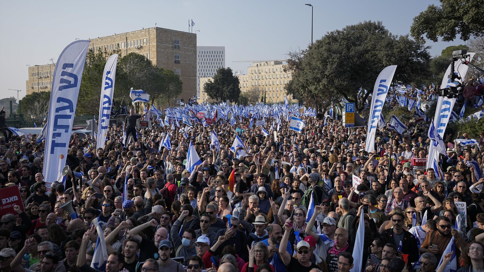 митинг в израиле