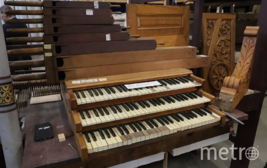 Старинный орган XIX века. Фото Игорь Акимов, 