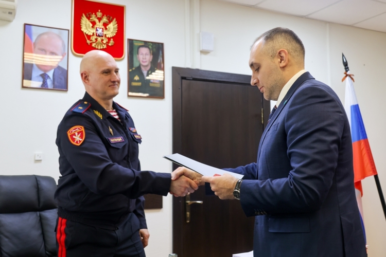 Вице-губернатор Санкт-Петербурга поблагодарил ГУ Росгвардии за участие в проведении 