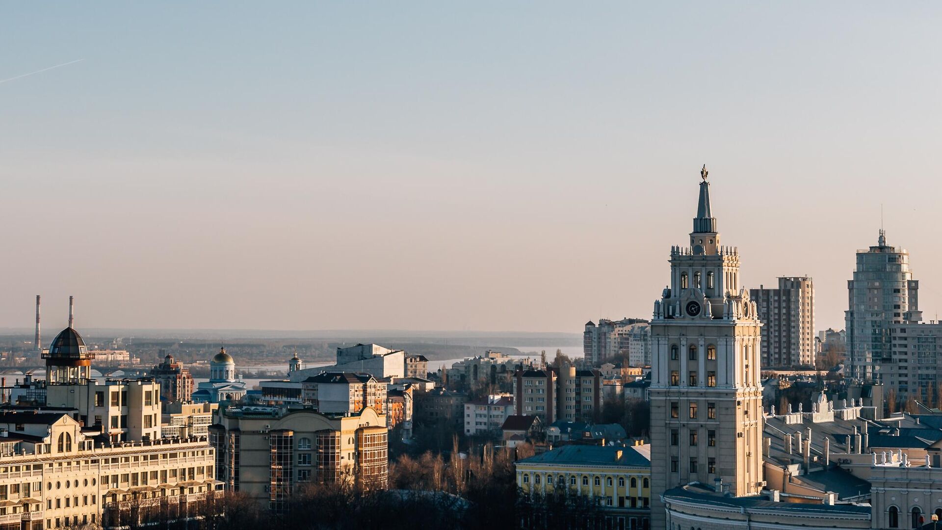 Воронеж панорама города