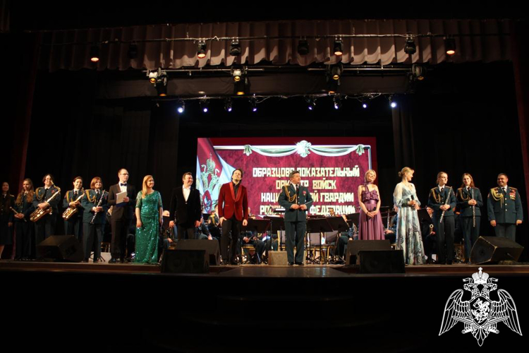 Образцово-показательный оркестр Росгвардии завершил гастрольный тур в Республике Коми 