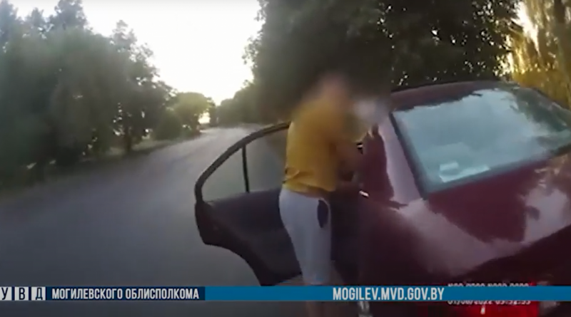 В Бобруйске сотрудники ГАИ задержали нетрезвого водителя