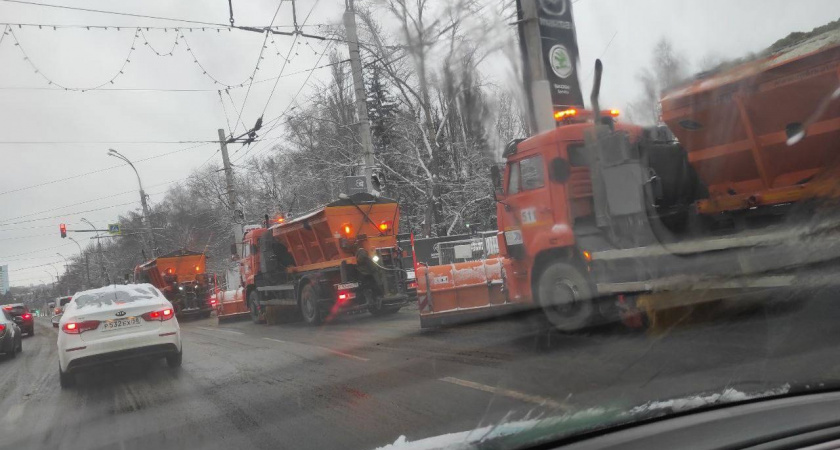 Пензенцы благодарят дорожников за чистку снега 