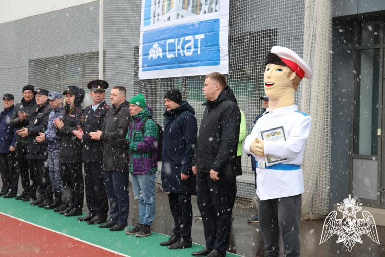 Команда Росгвардии принимает участие в турнире по мини-футболу памяти Александра Яковлева
