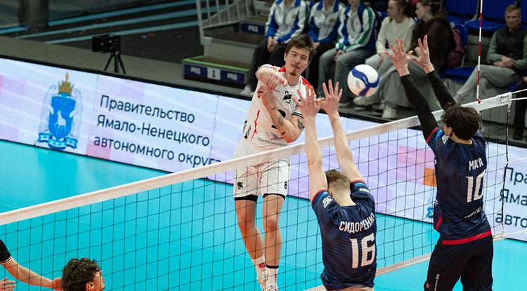 В первом матче полуфинала Кубка России «Белогорье» обыграло «Факел Ямал»