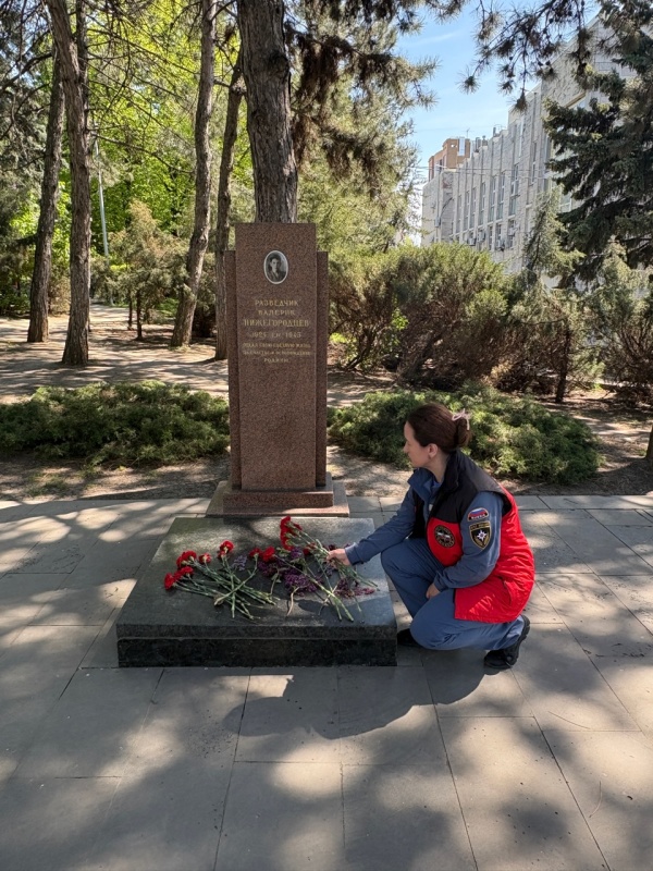 В преддверии Дня Победы специалисты Южного филиала почтили память героев Великой Отечественной войны