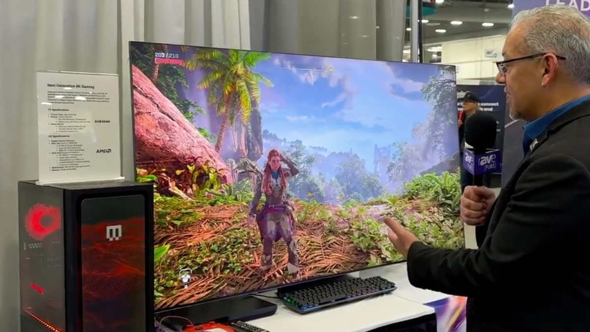 AMD и Samsung показали Horizon Forbidden West в 8K при 120 Гц