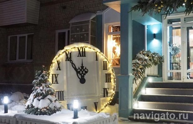 Конкурс на лучшее новогоднее оформление начался в Новосибирске