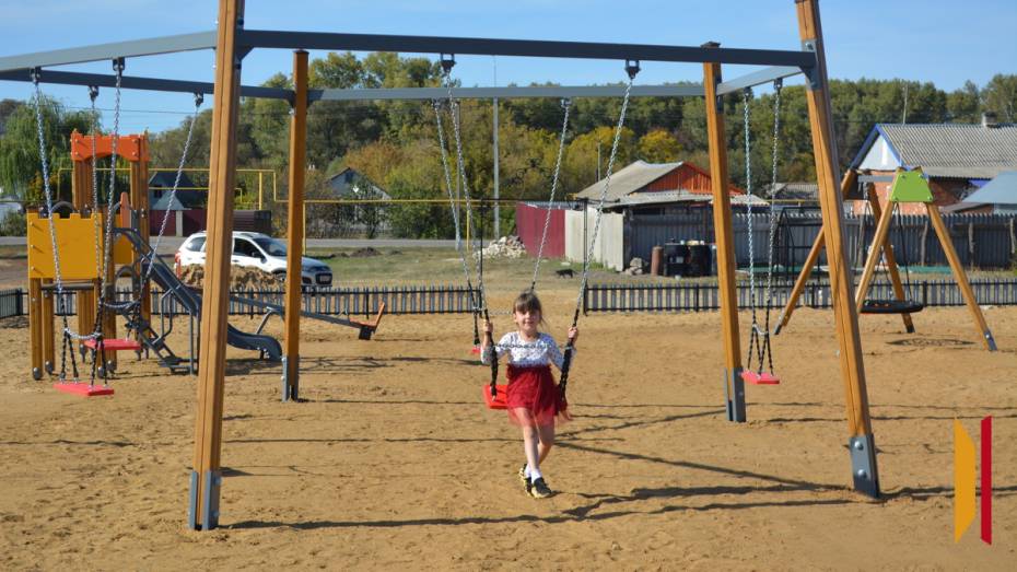 В воробьевском селе Мужичье активисты ТОС реализовали первый проект по благоустройству