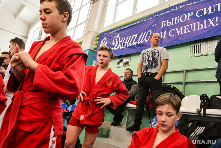 Соревнования по самбо в спортивной школе в г. Гагарин. Смоленская область, г. Гагарин