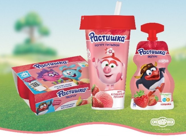 Danone и ГК «Рики» выпустили совместную линейку продукции «Растишка» с ...