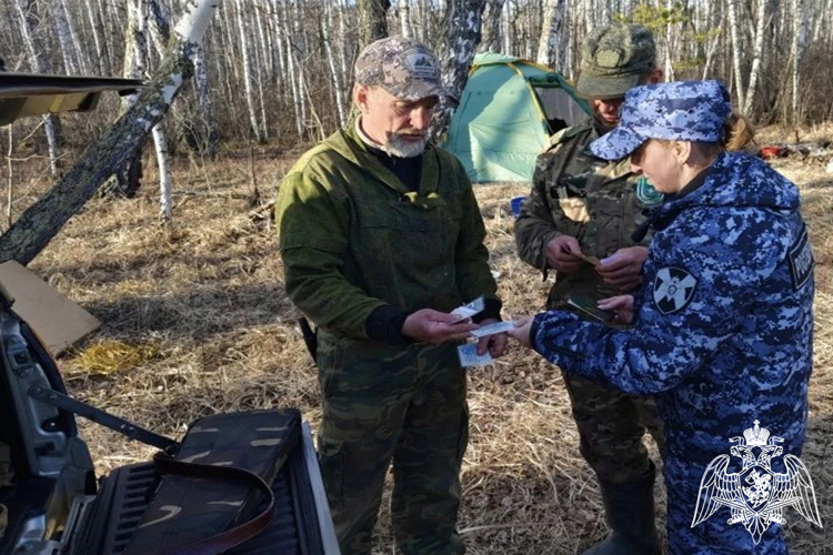 Росгвардия в сезон охоты в Тюменской области проводит профилактические рейды