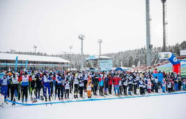 «Лыжня России» в Югре собрала рекордное количество участников -более 16 тысяч 
