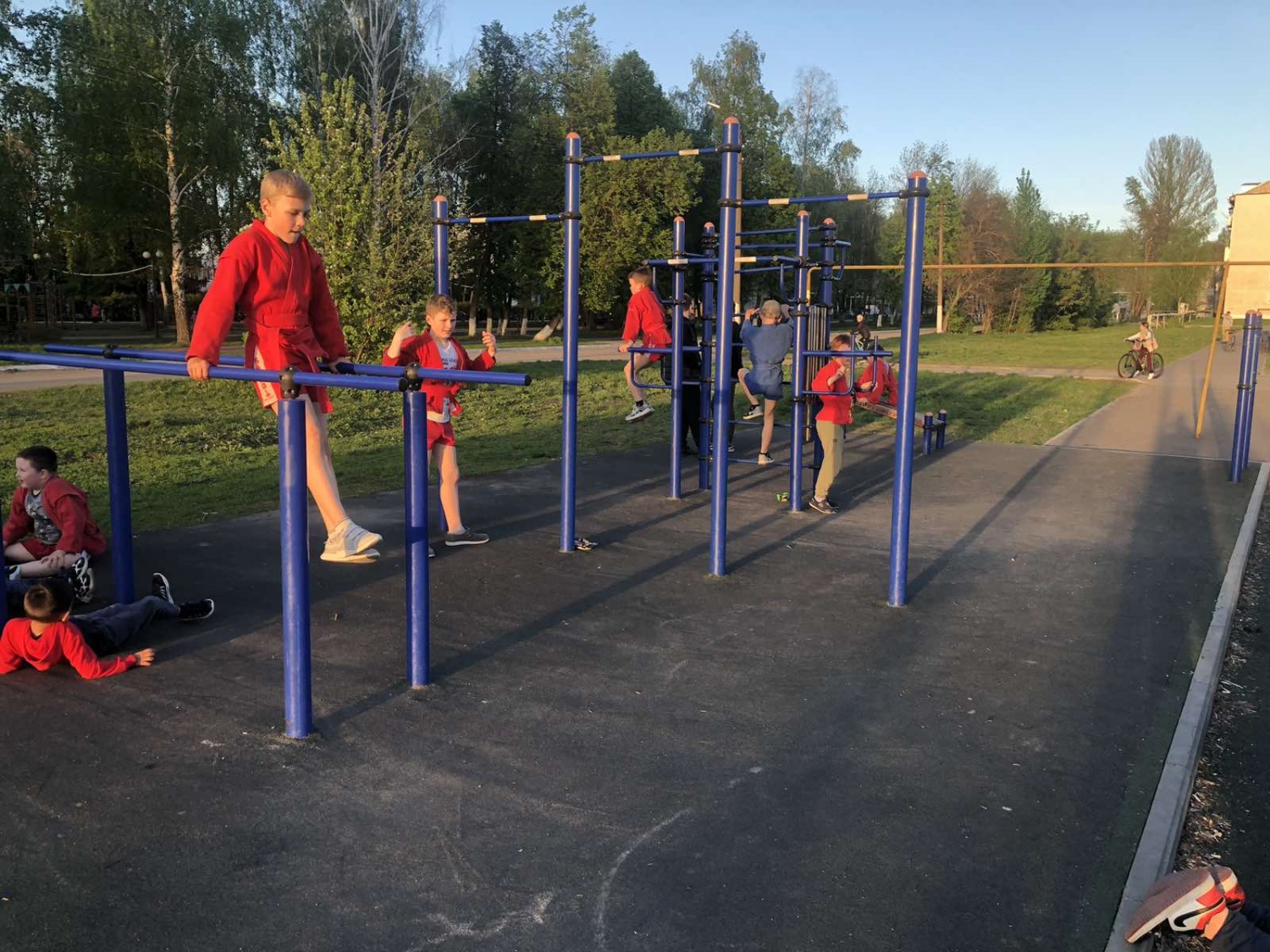 Спортивные состязания в парке Зарядье 2021