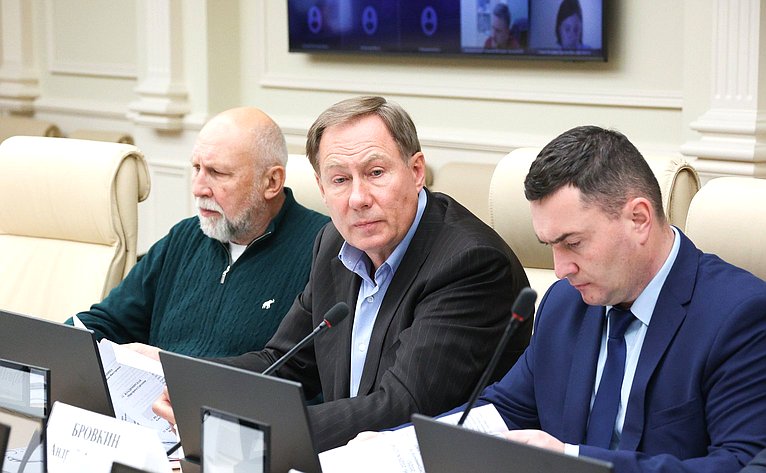 Совещание Комитета Совета Федерации по социальной политике совместно с Комитетом Совета Федерации по экономической политике