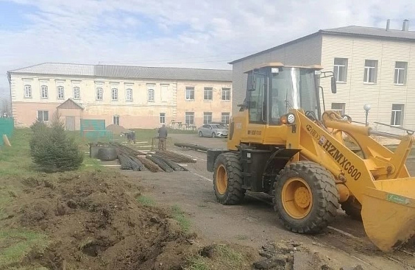 В райцентре Бурятии строят пищеблок для школы