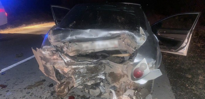 Пассажирка минивэна пострадала в ДТП из-за заглохшего авто