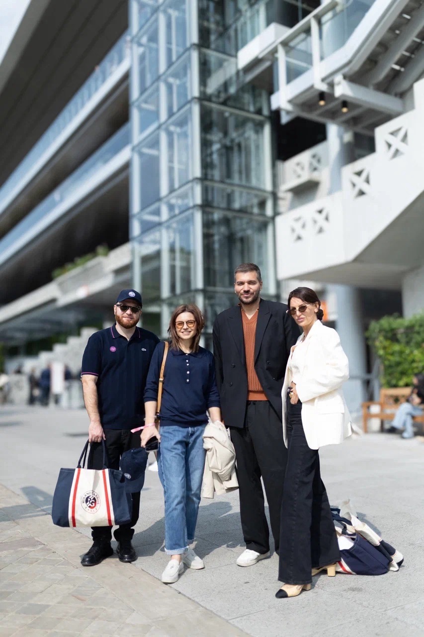 А-Клуб на теннисном турнире Roland Garros