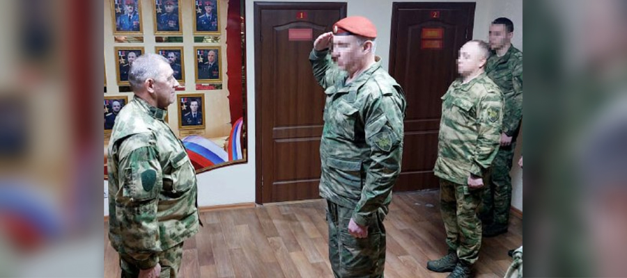 Генерал-полковник Юрий Яшин проверил работу органов управления и подразделений Росгвардии в зоне спецоперации