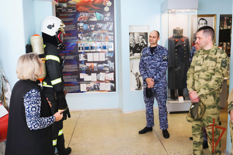 В Омске проходит учебно-методический сбор начальников инспекций пожарной безопасности Сибирского округа Росгвардии 