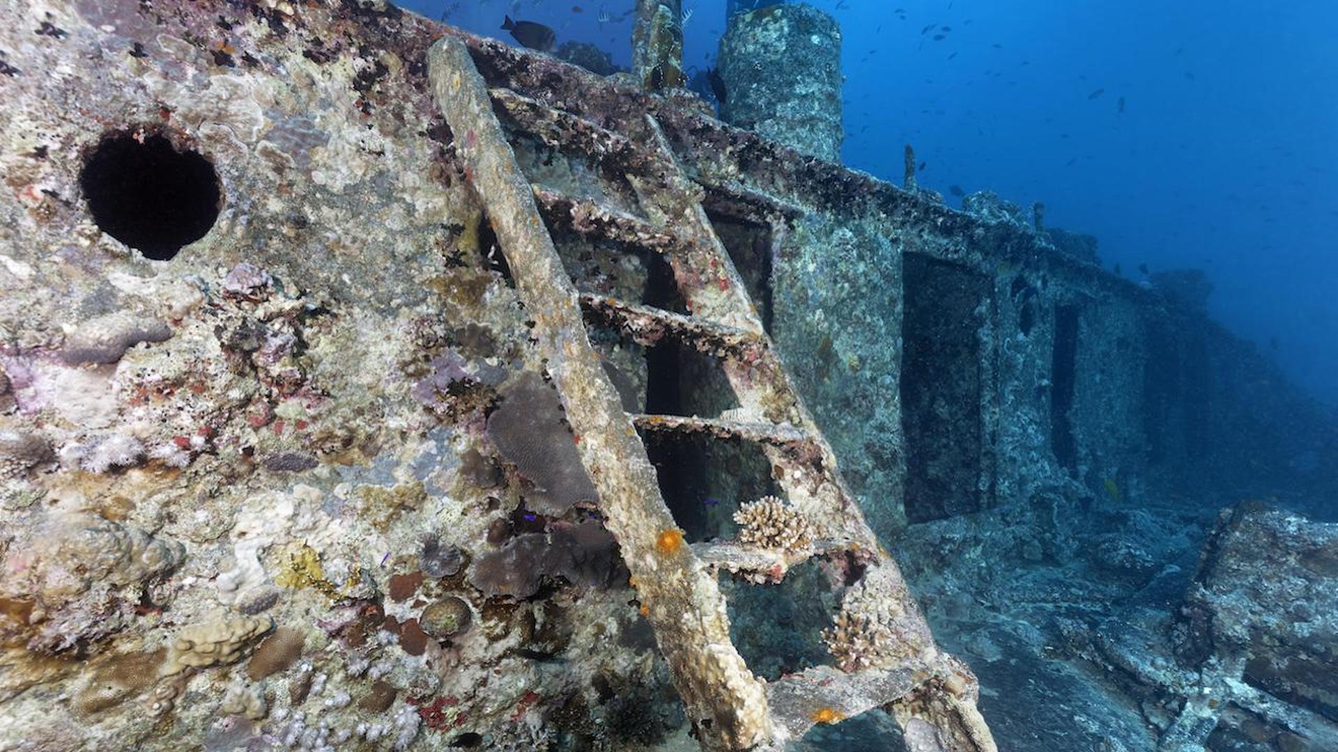 SS Thistlegorm на дне