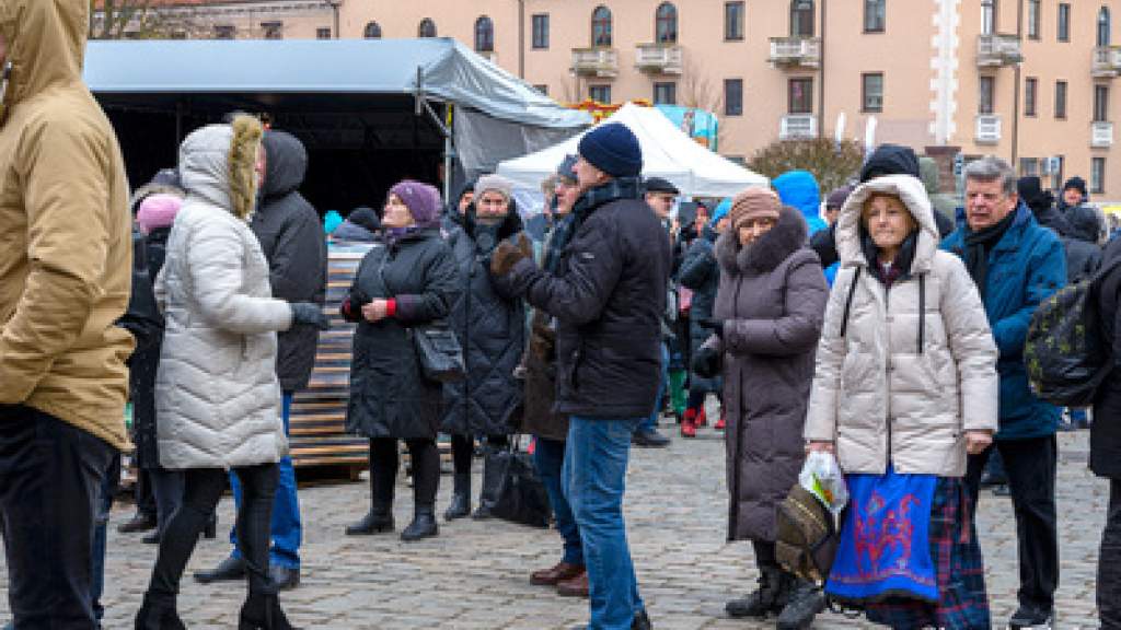 В Клайпеде - ярмарка Казюкаса