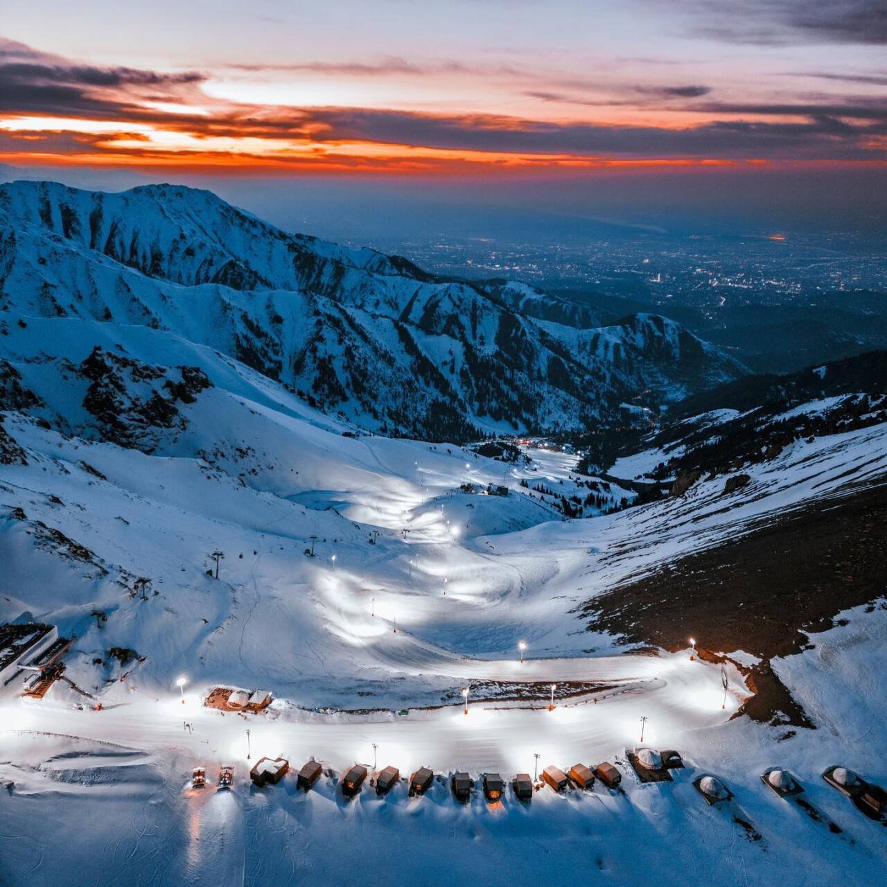 казахстан горнолыжный курорт чимбулак