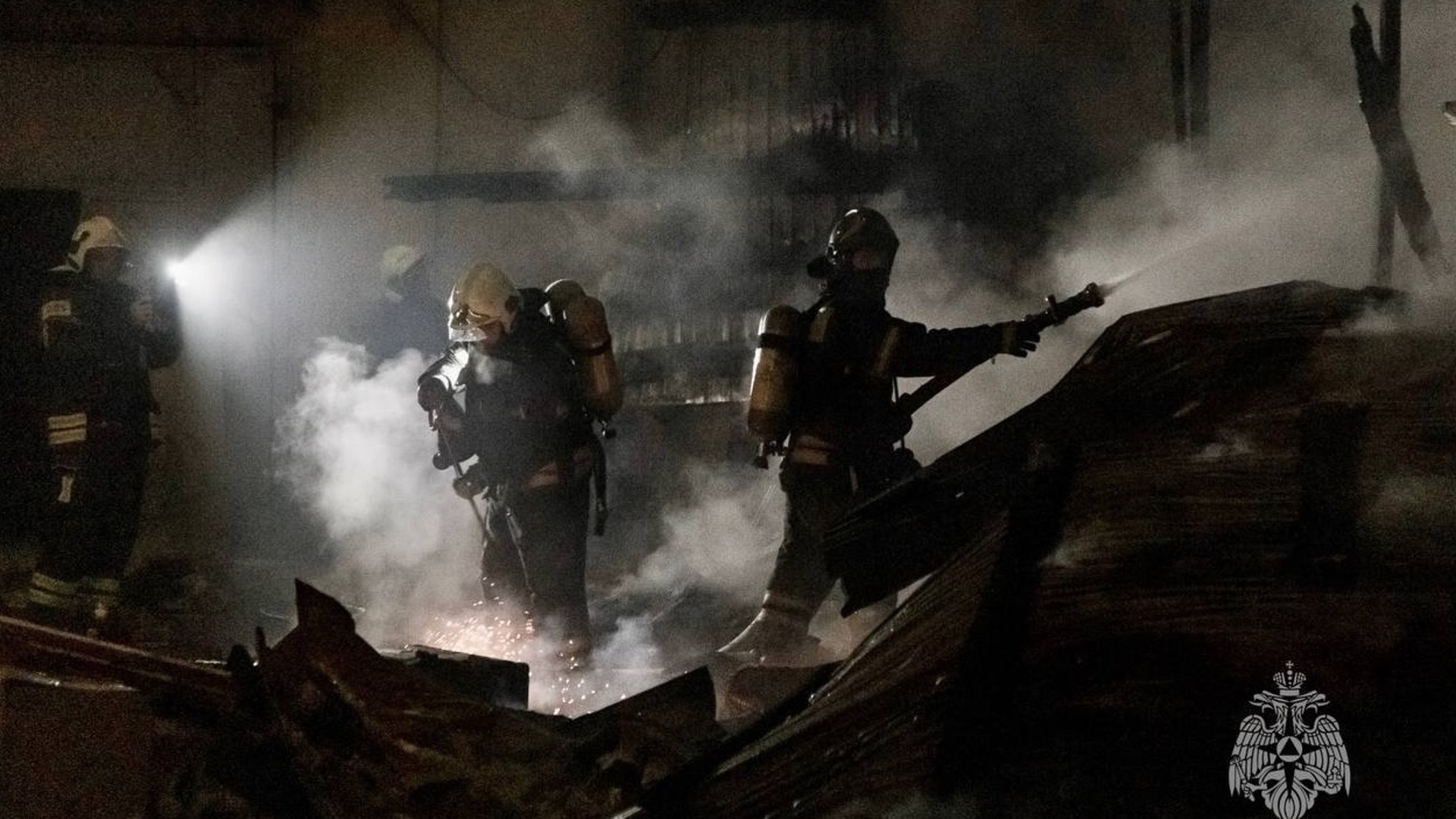 пожар на академика королева