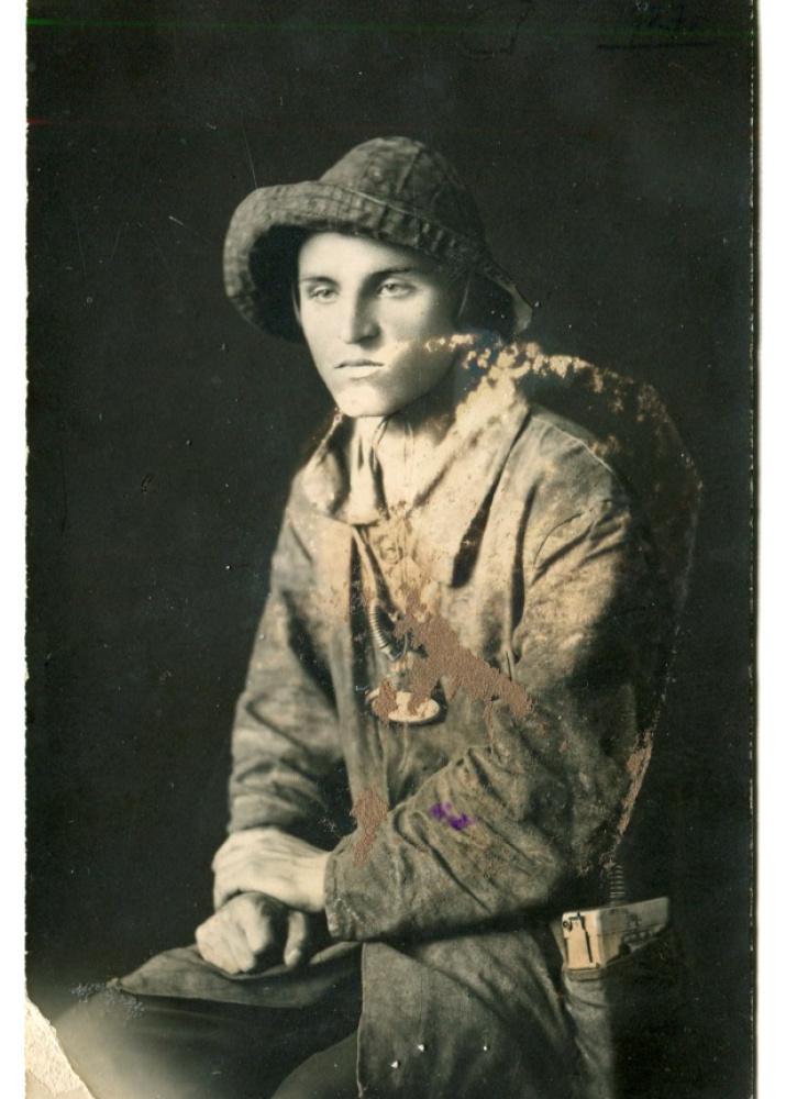 Штейгер шахты № 6 Артёмовского рудника Яков Балбачан. 1927-1928 гг.  Из личного архива М. Балбачана