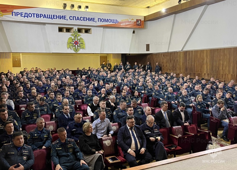 В столичном Главке МЧС подвели итоги деятельности московского гарнизона за 2022 год