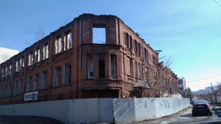 Дом купца В. Поскотинова, ул. Мало-Олонская, 21. Объект культурного наследия.