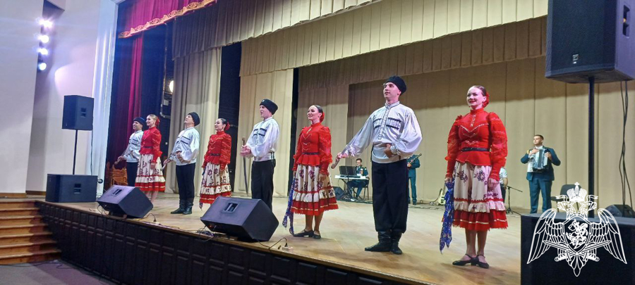  В Карачаево-Черкесии выступил Ансамбль песни и пляски Северо-Кавказского округа Росгвардии 